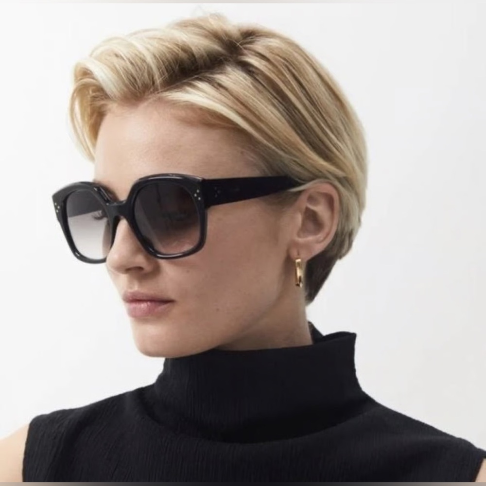 CELINE oversized Sunglasses Black